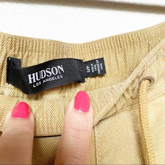 Hudson Elastic Waist Tan Jogger Pants Size Small - Picture 5 of 6
